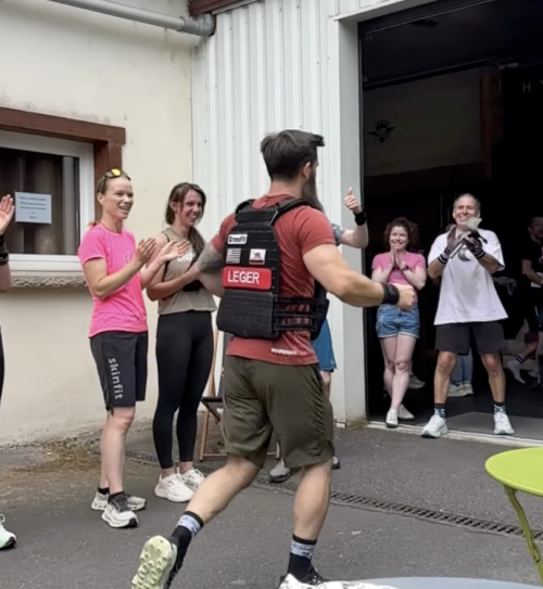 Chiropracteur bénévole au WOD Murph 2026 chez CrossFit Mont Blanc